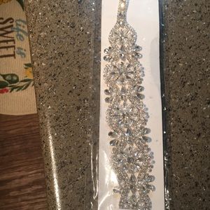 Bridal belt by David bridals